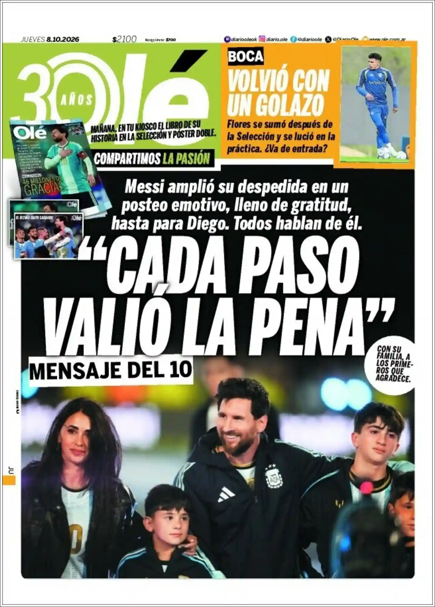 Estudios Max | AIRE DEL NORTE NQN - Tapa del diario Ole
